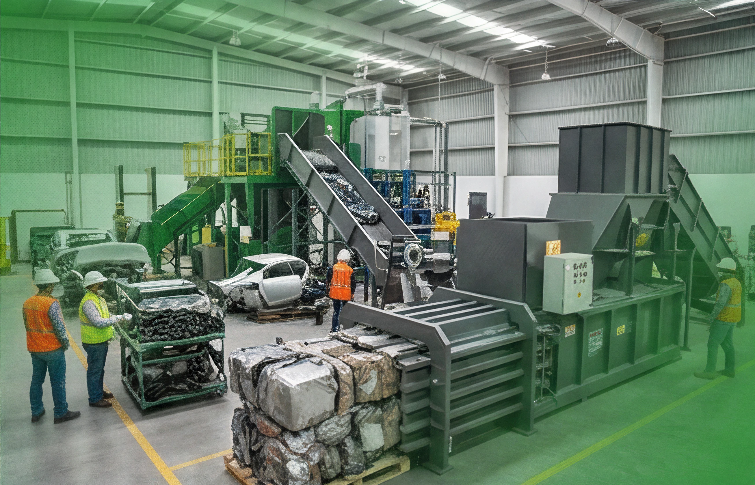 Instalación de procesamiento de residuos